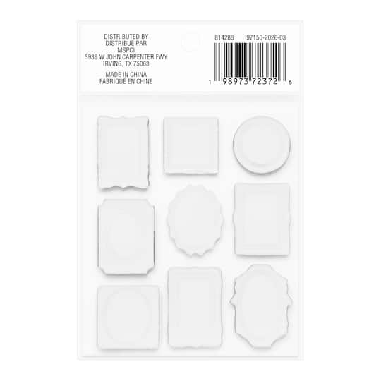 Black & White Spooky Portraits Lenticular Dimensional Stickers by Recollections™
